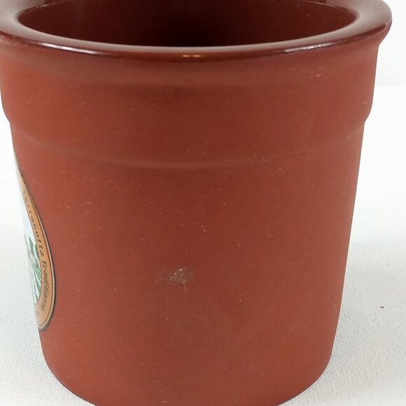 Vintage Hand Painted Terracotta Pot/Spoon-Traditional Terracotta France - Picture 11 of 11